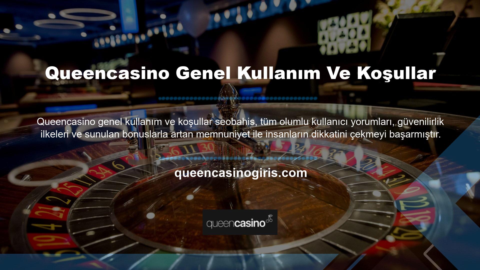 Queencasino, güçlü finansal kaynaklara sahip olmasına rağmen, hizmet anlayışı tamamen kullanıcı memnuniyetine dayalıdır ve şu anda en aktif üye casino sitelerinden biridir