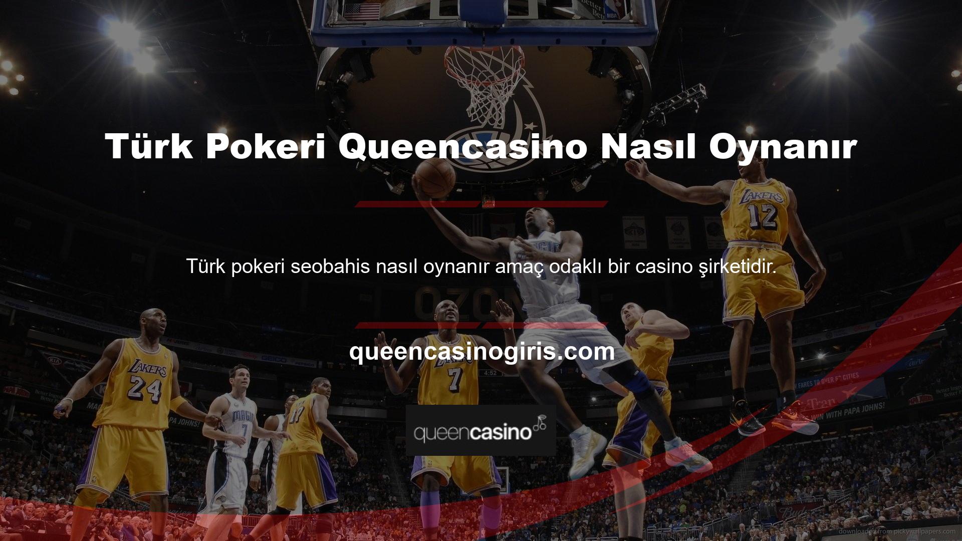 Türk Pokeri nasıl oynanır Oyuncular arasında popüler bir casino oyunu olan Queencasino, aynı zamanda Türk Pokeri oynama fırsatı da sunuyor